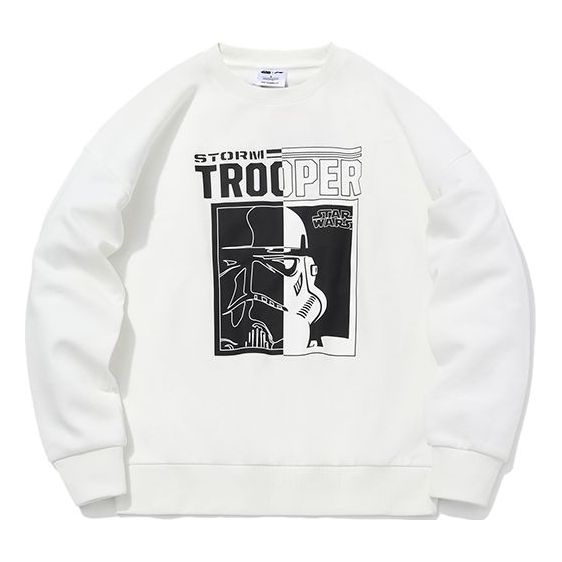 Li-Ning x Star War Series Loose Pullover White AWDQB35-2