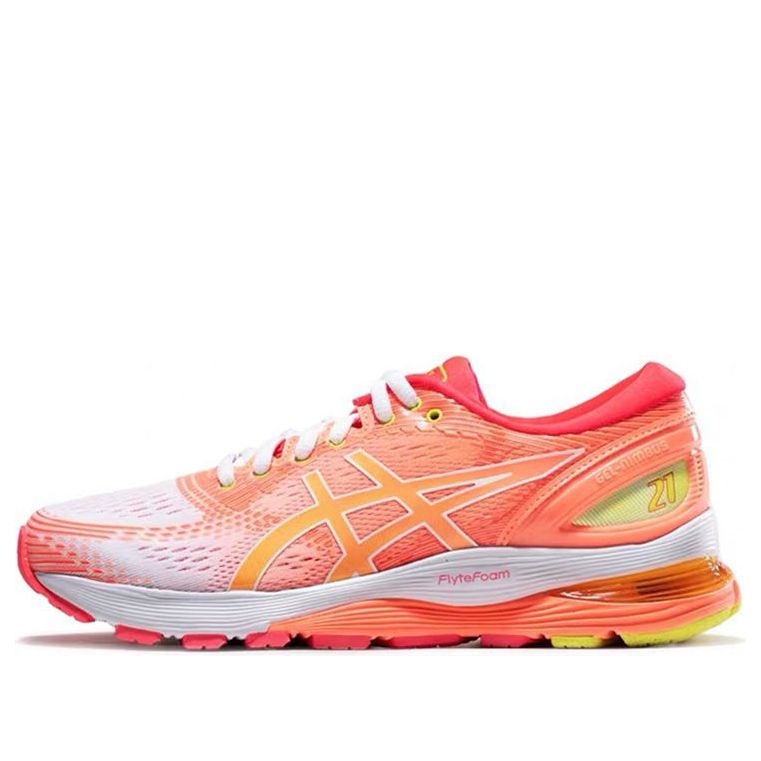 (WMNS) ASICS Gel-Nimbus 21 'Sun Coral' 1012A611-100
