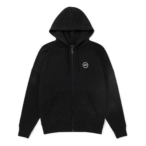 Vans Alphabet Printing Cardigan Couple Style Black VN0A54MLBLK