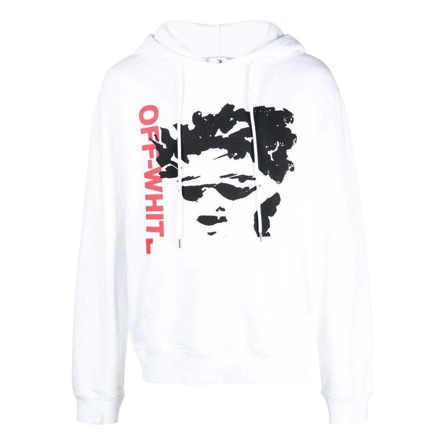 Men's Off-White FW22 Pattern Printing Long Sleeves Version White OMBB097F22FLE0090110