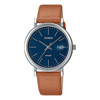 CASIO Female DRESS Japan / South Korea Fashion Blue Analog LTP-E175L-2EV