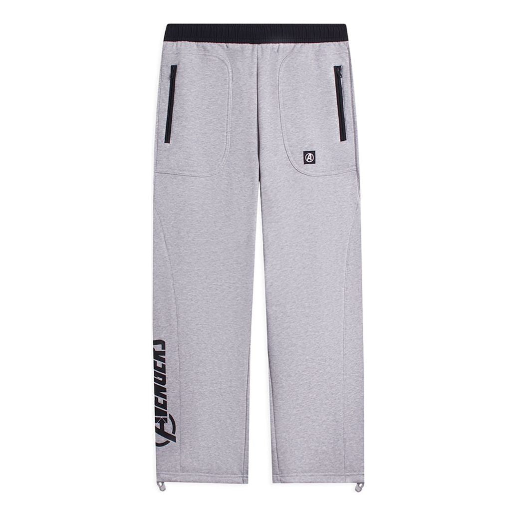 Li-Ning x MARVEL Graphic Loose Fit Sweatpants 'Grey Black' AKLSE91-3