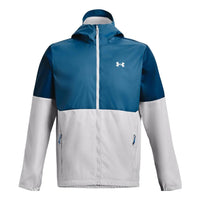 Under Armour Colorblocked Woven Full-Zip Jacket 'Blue White' 1381766-014
