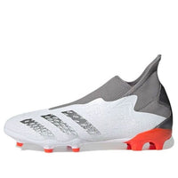 adidas Predator Freak.3 Laceless FG 'Demonscale - White Solar Red' FY6293