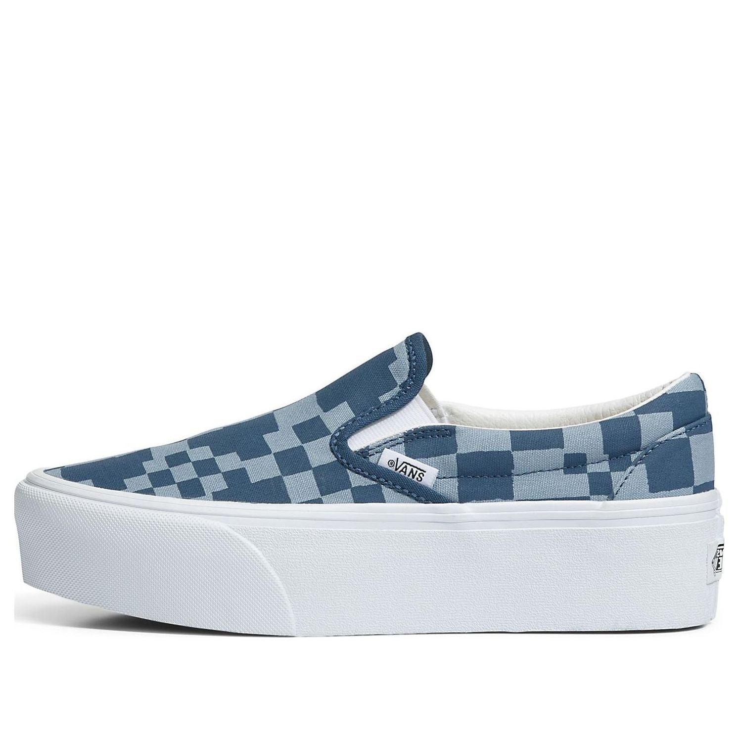 Vans slip-on Multi Check 'Blue White' VN0A7Q5RBLU