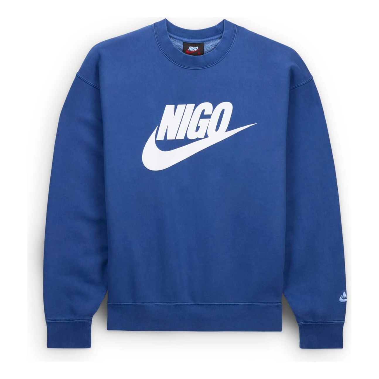 Nike x Nigo Fleece Sweatshirt 'Blue White' FV5941-492