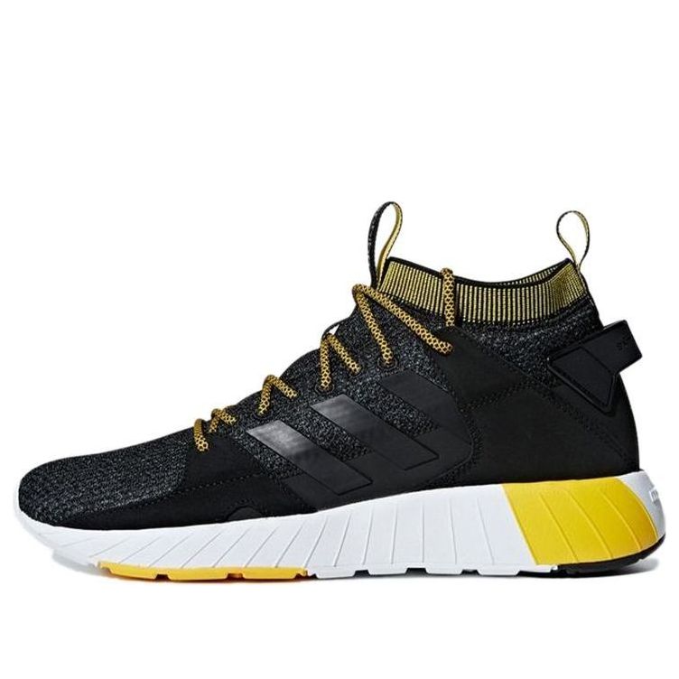 adidas neo Questarstrike Mid 'Black Yellow White' G25773