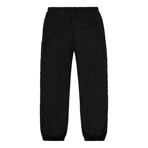 Supreme SS19 Nylon Trail Pant Bundle Feet Casual Long Pants Unisex Black SUP-SS19-996