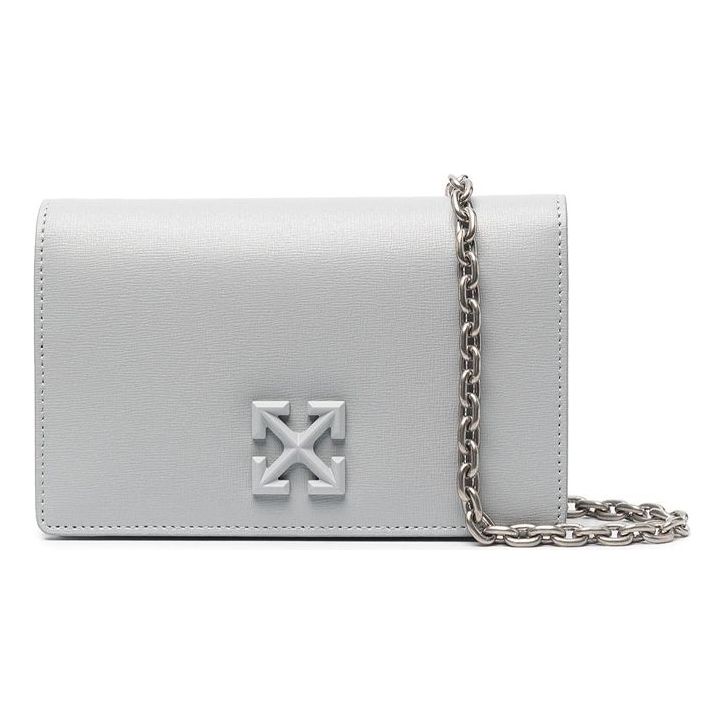 (WMNS) Off-White Jitney 0.5 SingleShoulderBag White OWNN022S21LEA0020900