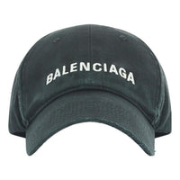 (WMNS) Balenciaga Logo Front Cap Glow In The Dark 'Black' 673319410B21099