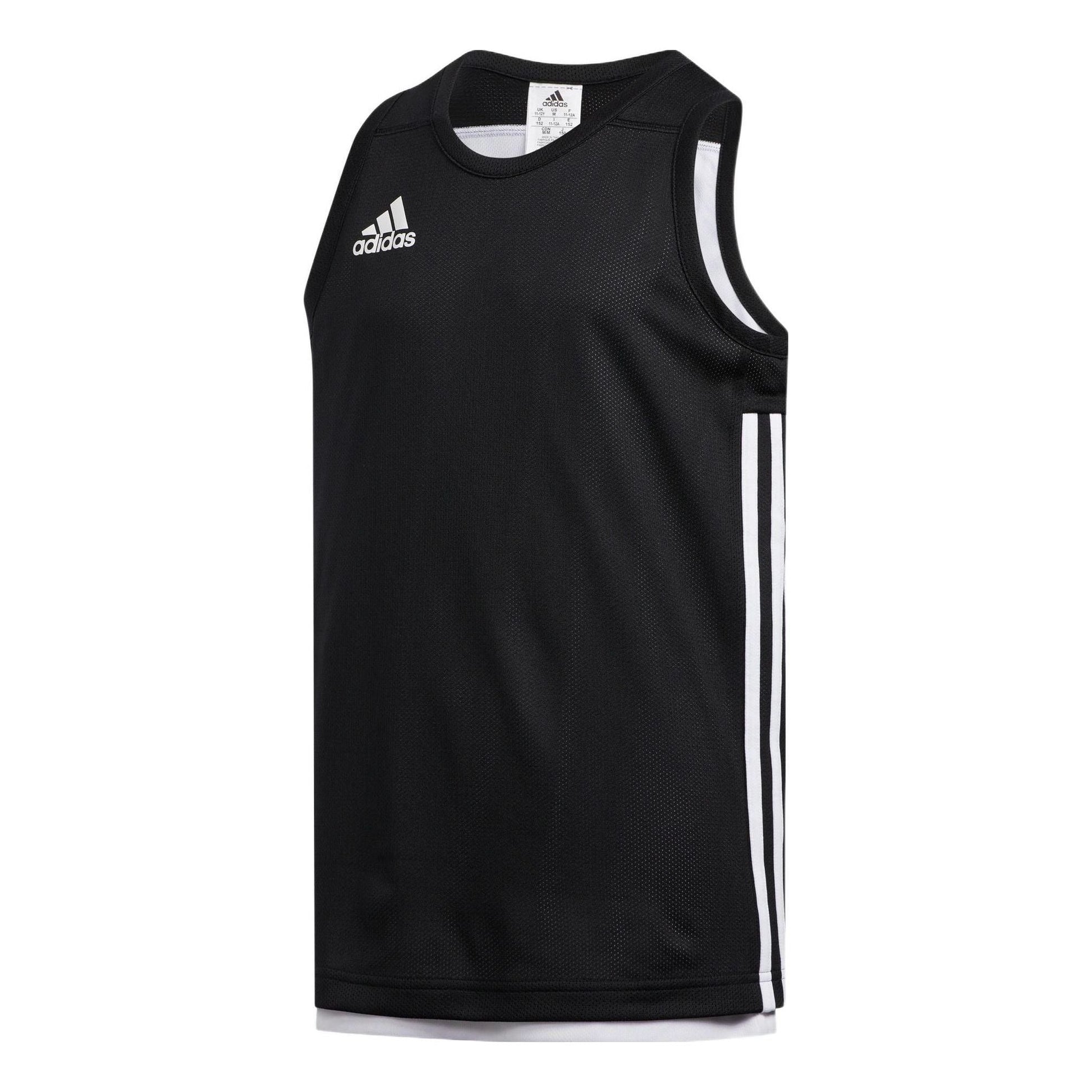 (GS) adidas 3G Spee Reversible Jersey 'Black White' DX6387