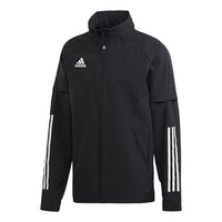 adidas CON20 AW JKT hooded track Jacket Black EA2507