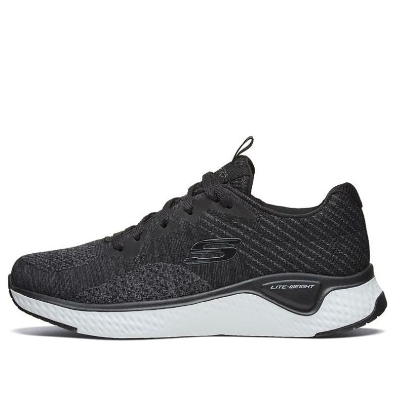 (WMNS) Skechers Solar Fuse Low-Top 'White' 13328-BKW