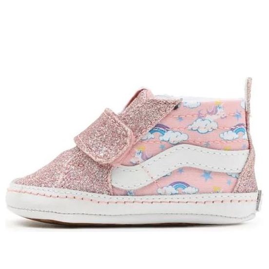 Vans Infant Unicorn Sleigh SK8-HI Crib 'Pink Blue' VN0A346P7TB
