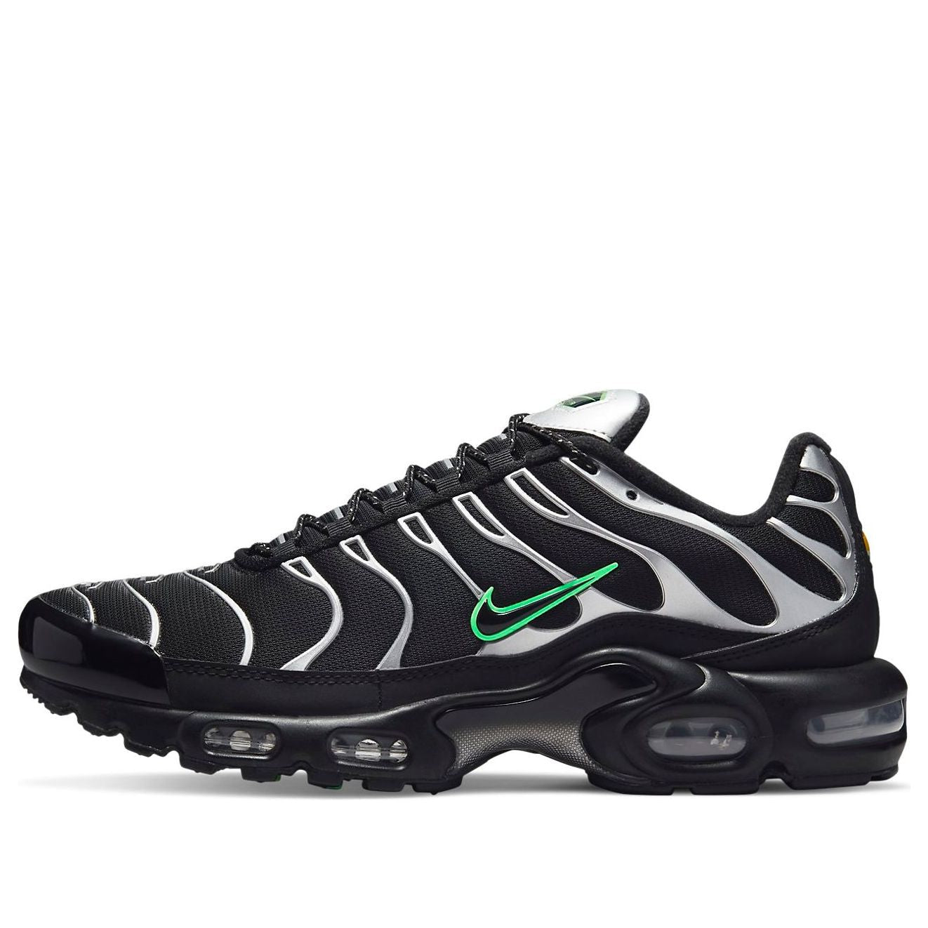 Nike Air Max Plus 'Black Silver Green Strike' DR0139-001