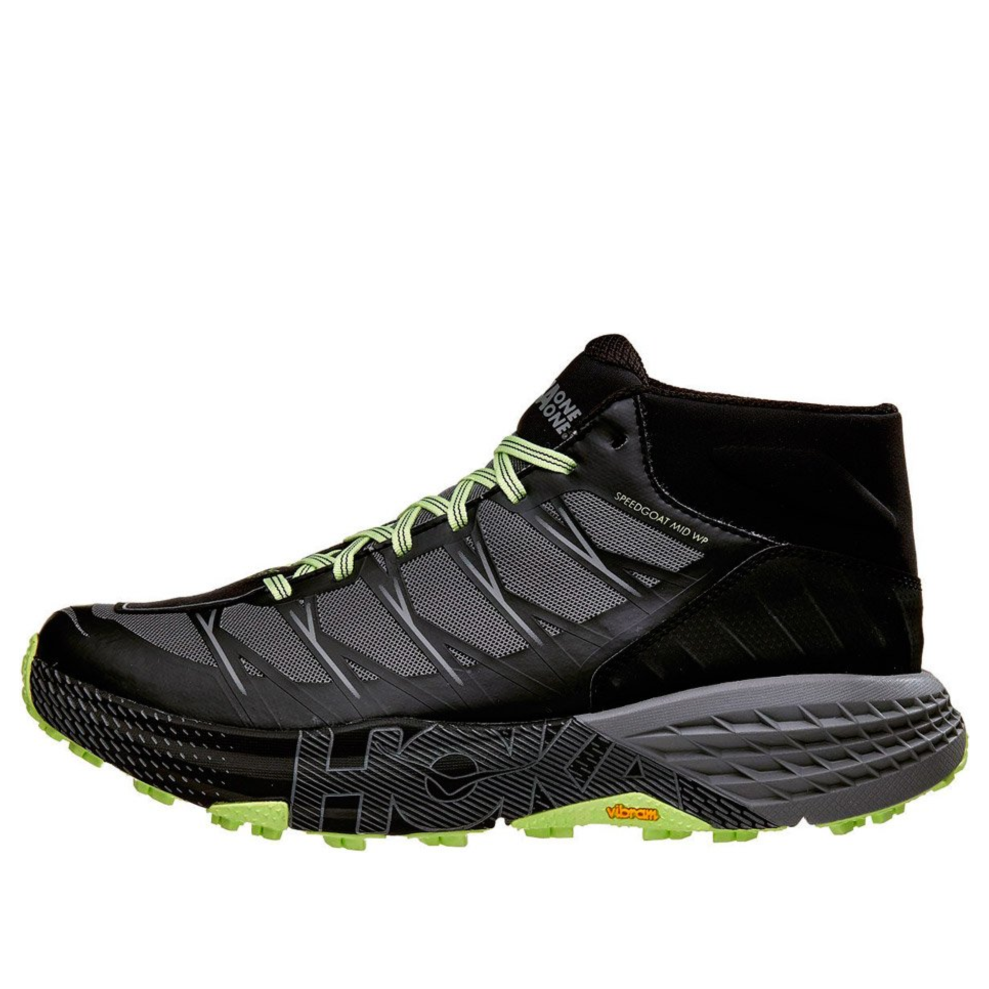 HOKA ONE ONE Speedgoat Mid Waterproof 'Black Steel Grey' 1093760-BSLG