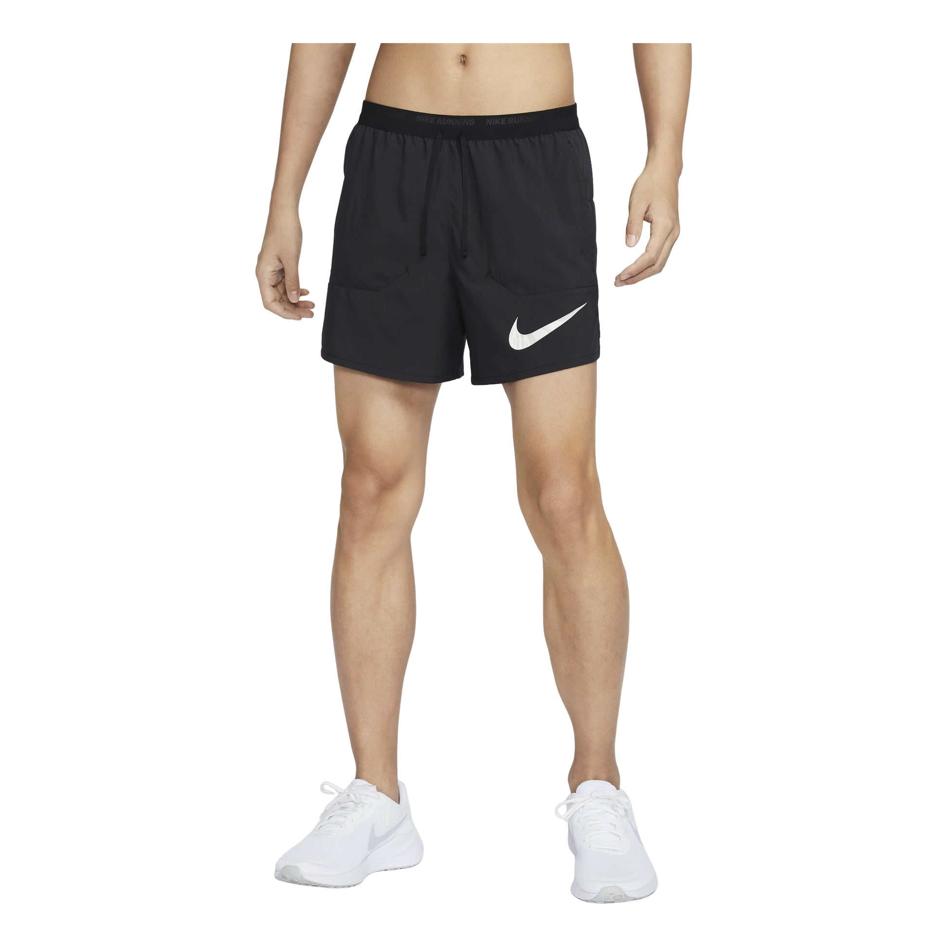 Nike Flex Stride Run Energy 5inch Brief-Lined Running Shorts Asia Sizing 'Black White' FN4001-010