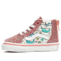 Vans Toddlers SK8-HI Zip Shark Party Toddles/Infants Pink VN0A4BV1W3U