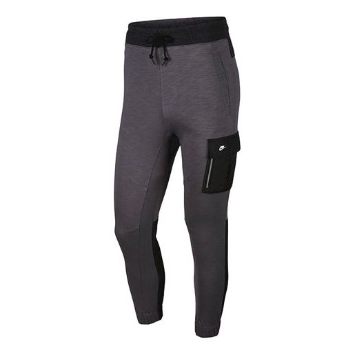 Nike SPORTSWEAR Athleisure Casual Sports Bundle Feet Long Pants Gray BV3095-021
