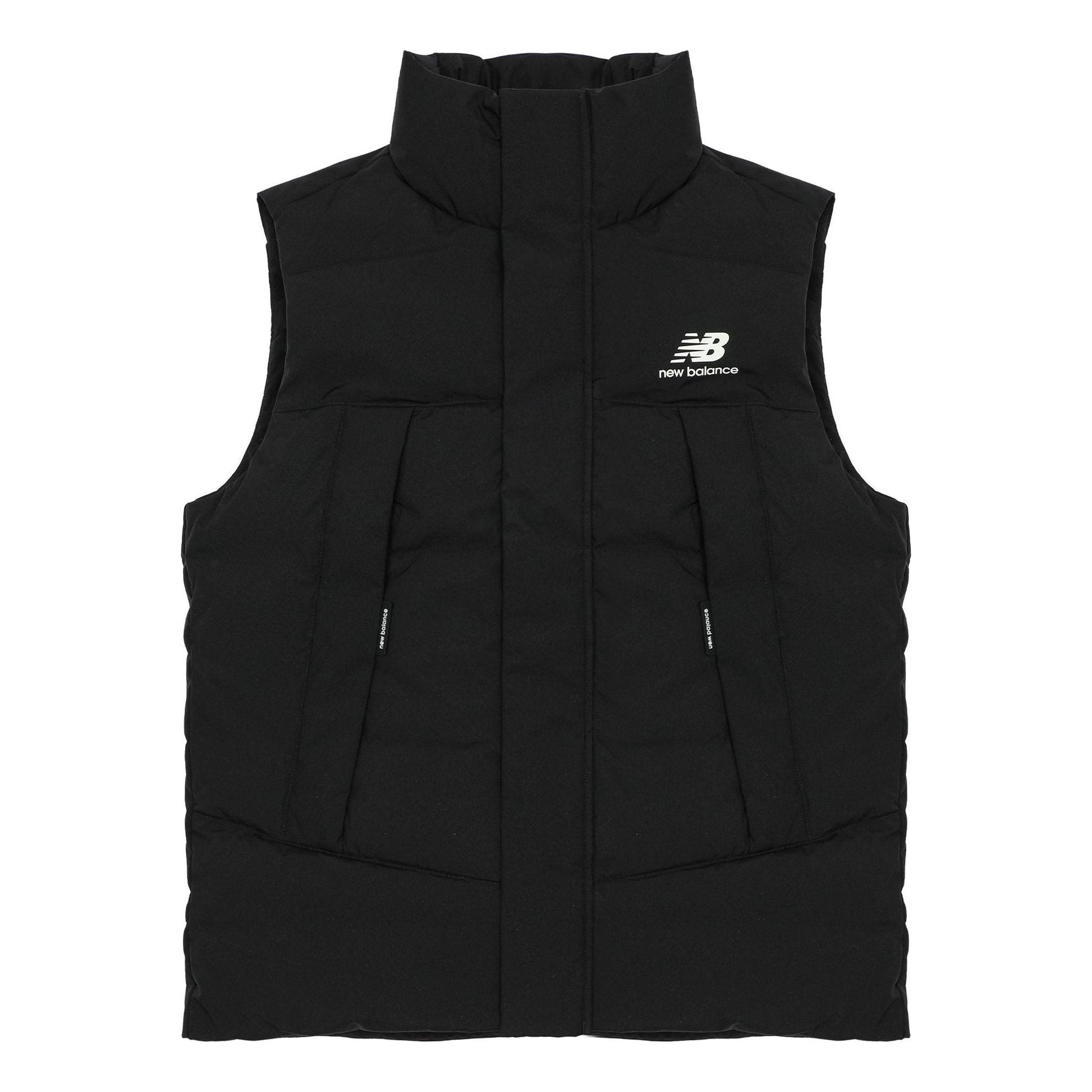 New Balance Pocket Puffer Vest Asia Sizing 'Black' AMV24360-BK