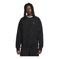 Nike Solo Swoosh Fleece Crew 'Black' DX1361-010
