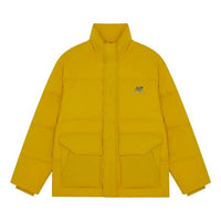 New Balance Logo Print Warm Jacket Asia Sizing 'Yellow' AMJ14309-MSU