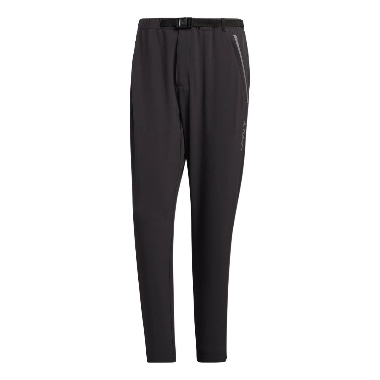 Men's adidas Terrex TX Stretch Pa Logo Printing Outdoor Sports Pants/Trousers/Joggers Black HS6805