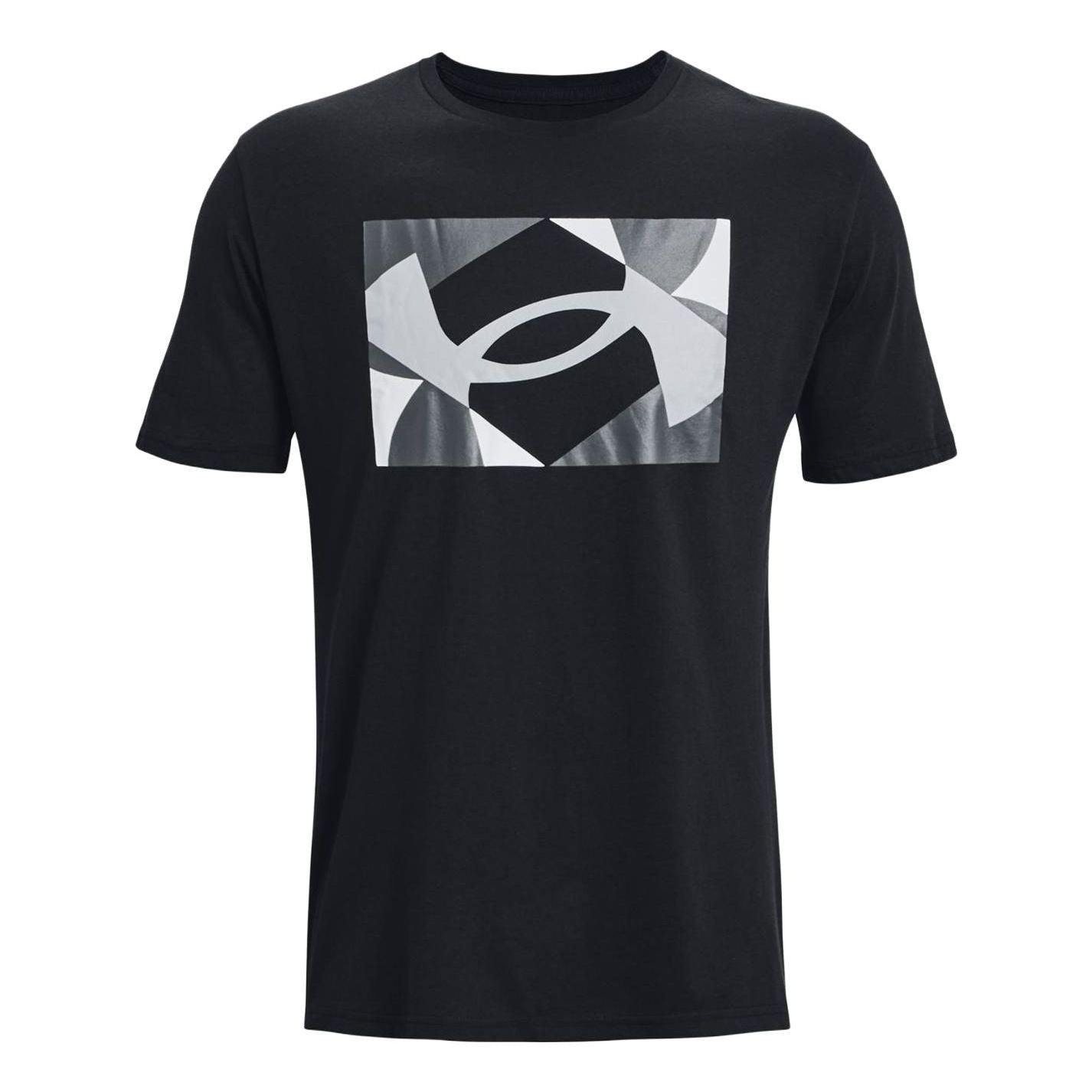 Under Armour Multicolor Logo T-shirt 'Black Grey' 1370528-002