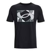 Under Armour Multicolor Logo T-shirt 'Black Grey' 1370528-002