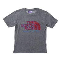 THE NORTH FACE PURPLE LABEL Logo Short Sleeve Unisex Gray NT3915N-Z