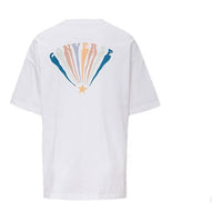 (WMNS) Converse All Star Printing Short Sleeve White 10019964-102