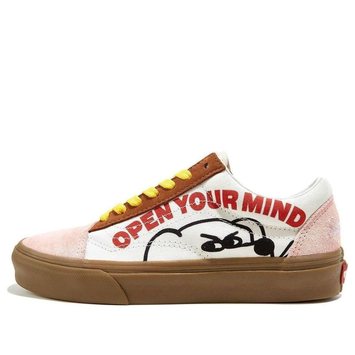 Vans Old Skool x FEVER DOG 'White Brown Pink' VNZP0000057