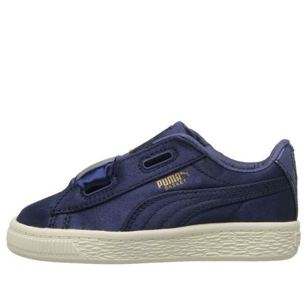 (PS) PUMA Basket Heart Tween Ps Sneakers Blue 365142-03