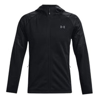 Under Armour ColdGear Swacket Hoodie Jacket 'Black' 1357475-002