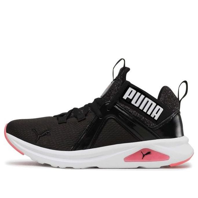 (GS) PUMA Enzo 2 Sparkle 'Black Sun Kissed Coral' 194573-01