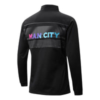 PUMA Manchester City Pre Match 1/4 Zip Top 'Black' 765179-03