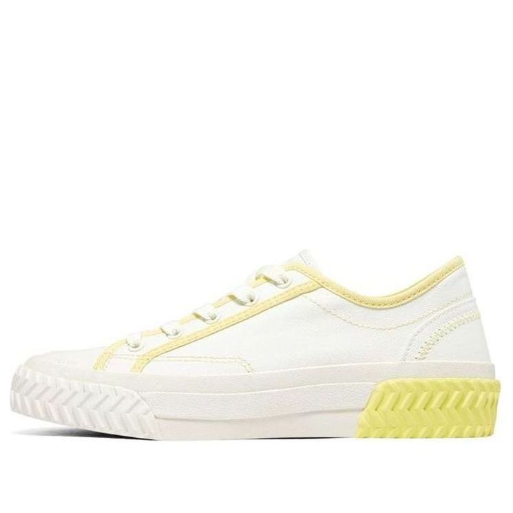 (WMNS) Skechers Street Trax Hi 'White Yellow' 177040-WYL