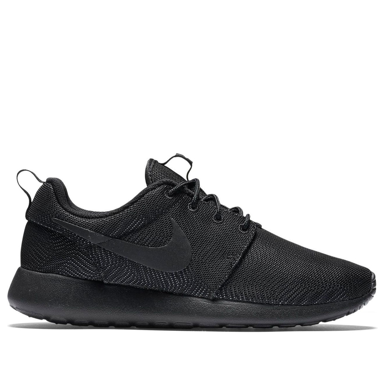 (WMNS) Nike Roshe One Moire Low-Top Black 819961-001