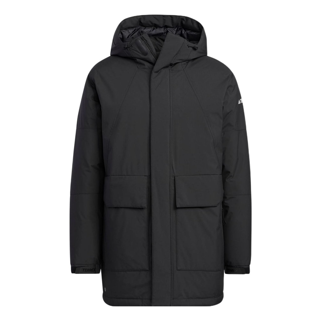 adidas Terrex Mid Down Jacket 'Black' HM9713