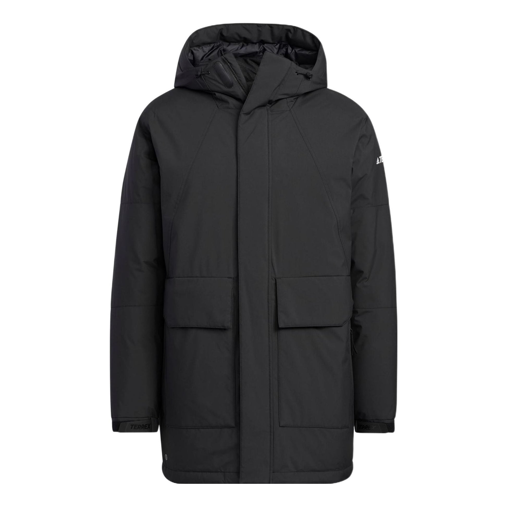 adidas Terrex Mid Down Jacket 'Black' HM9713