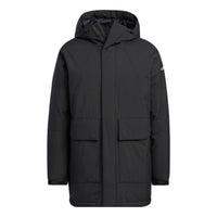 adidas Terrex Mid Down Jacket 'Black' HM9713