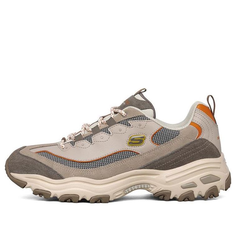 Skechers D'Lites 1.0 Low-Top Running Shoes Brown 237154-NTMT