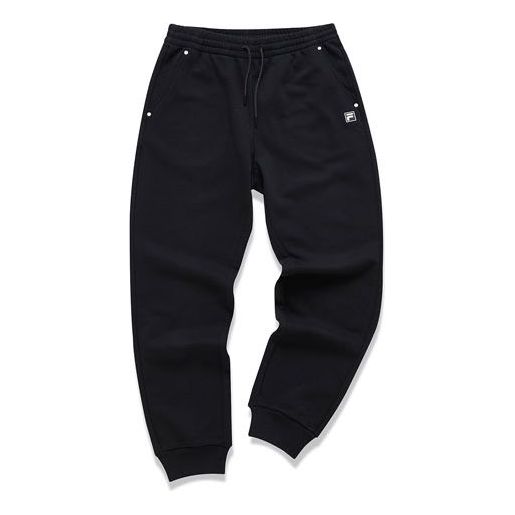 (WMNS) Fila Sports Casual Bundle Feet Pants Black T11W113601F-BK