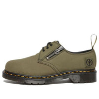 Dr. Martens x Babylon 1461 Canvas & Leather Oxford Shoes 'Black Olive' 27990335