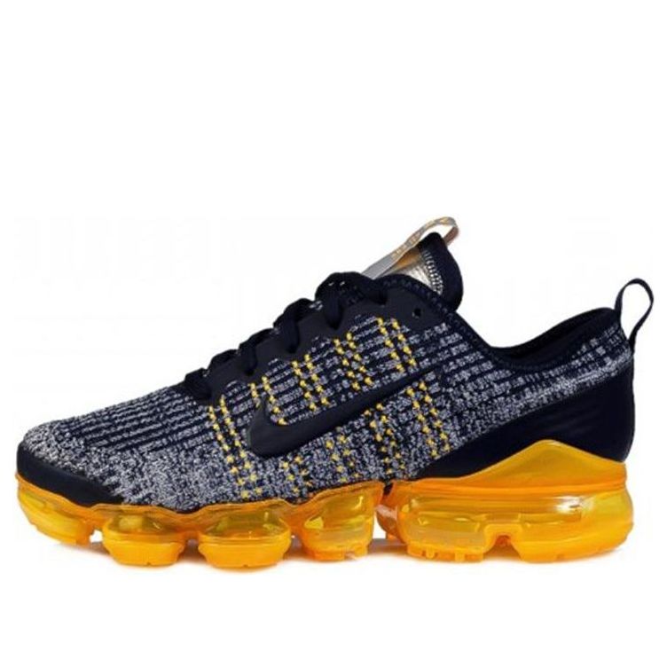 (GS) Nike Air VaporMax Flyknit 3 'College Navy Orange' BQ5238-400