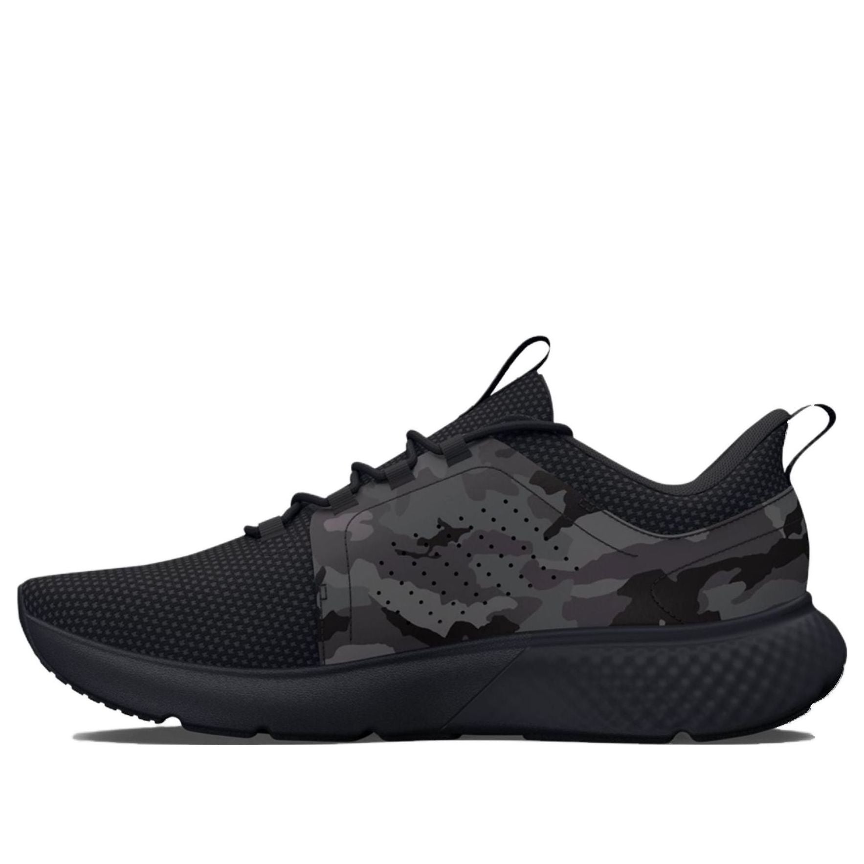 Under Armour Charged Decoy Camo Shoes 'Black Grey' 3027157-002