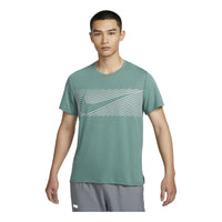 Nike Miler Flash Dri-FIT UV Running T-shirt Asia Sizing 'Bicoastal' FN3052-361