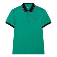 Men's FILA Business Casual Short Sleeve polo Green Polo Shirt F11M128106F-GN