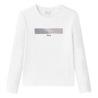 (WMNS) FILA Casual Sports Long Sleeves Tee 'White' F11W048214F-WT