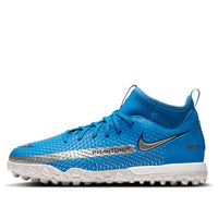 (GS) Nike Phantom GT Academy DF TF 'Blue Silver' CW6695-400